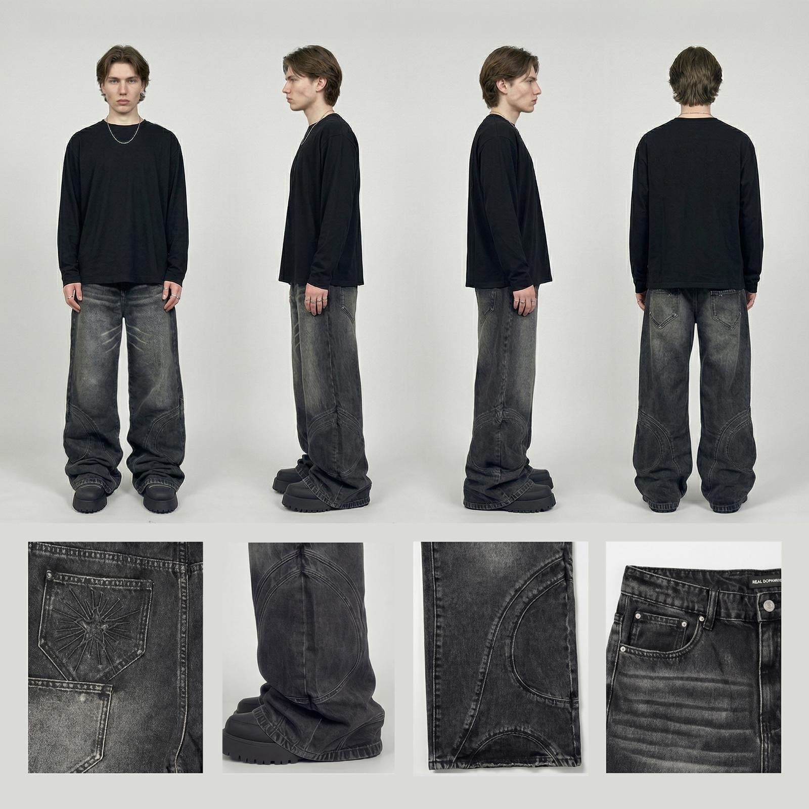 Jeans Denim Arc - Real Dopamine