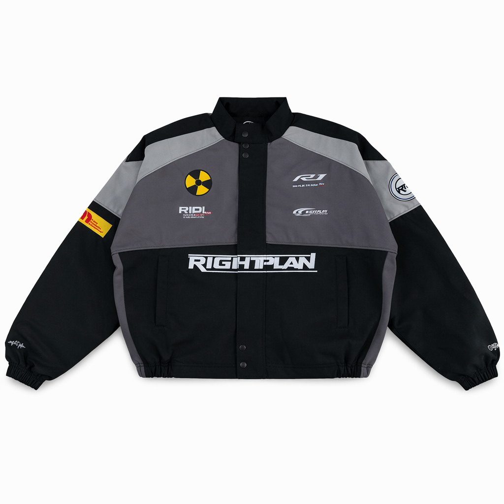 Motorcycle-Style cotton Jacket - RIGHT PLAN