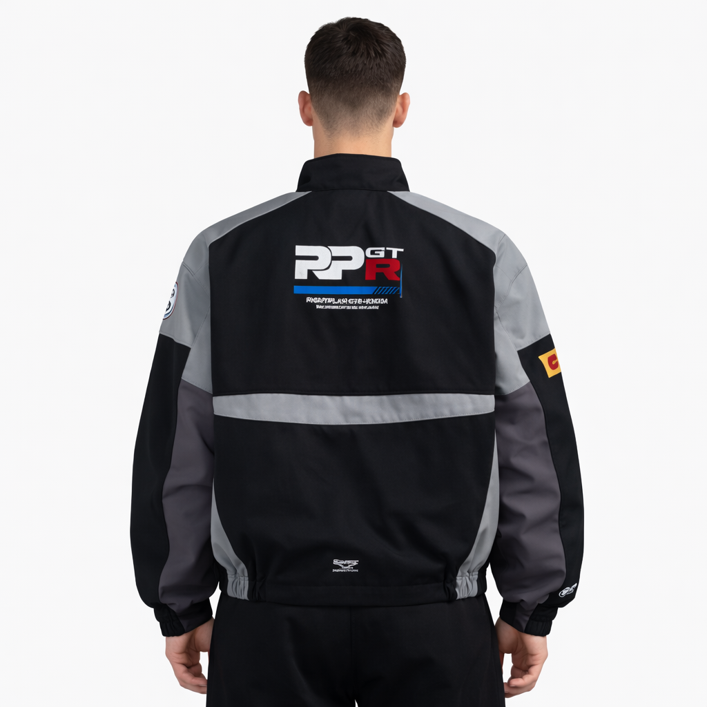 Motorcycle-Style cotton Jacket - RIGHT PLAN