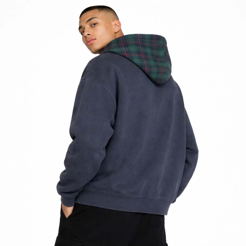 Zip Hoddie BLUE - Mäson Zögern