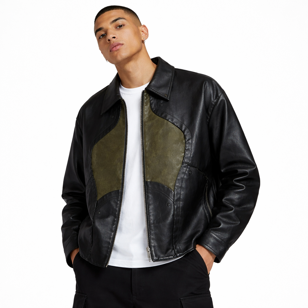 Leather Jacket Black - Mäson Zögern