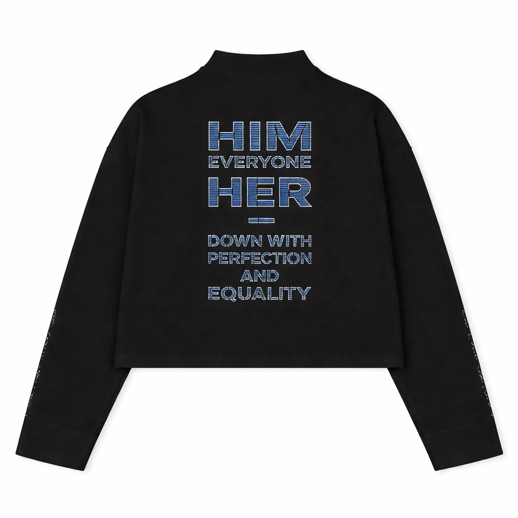 Long Sleeve equality-002 Black - BLINDNOPLAN