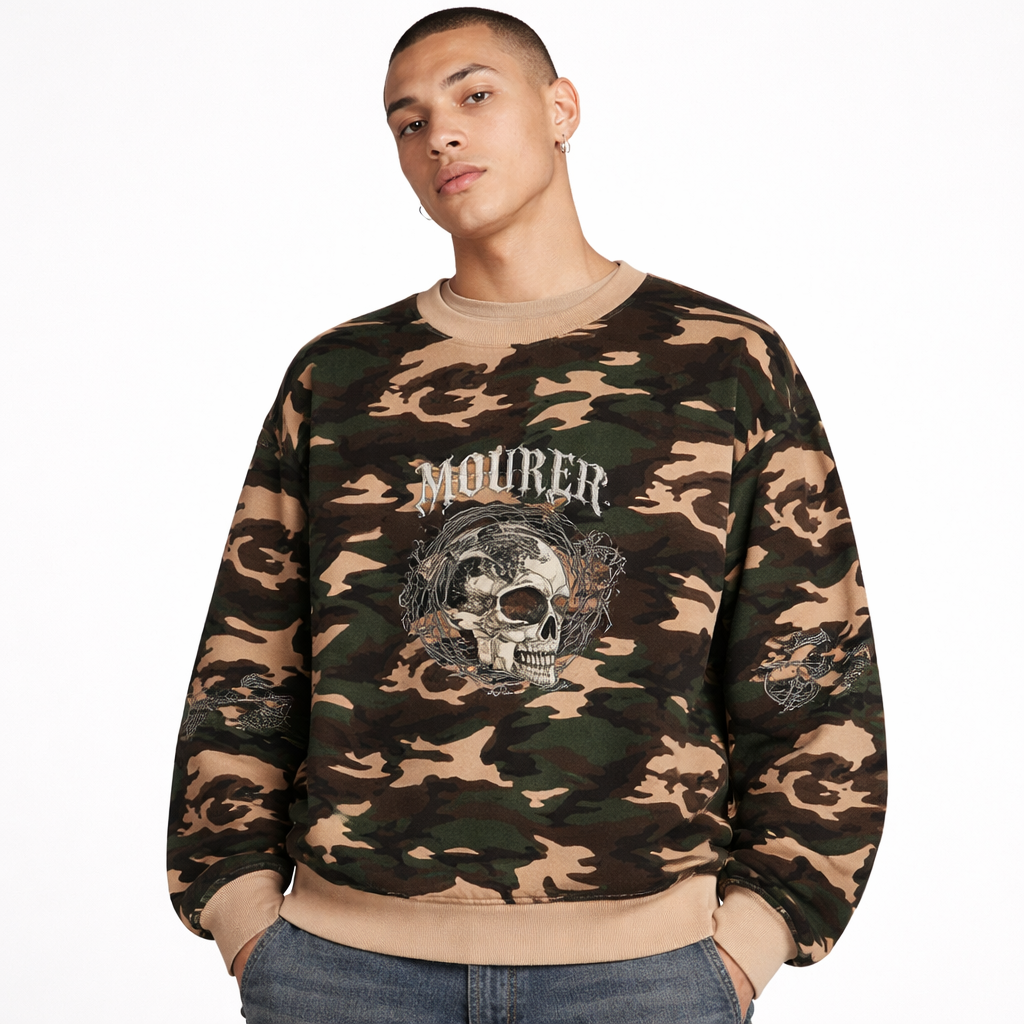 Long Sleeve camo waffle - BLINDNOPLAN