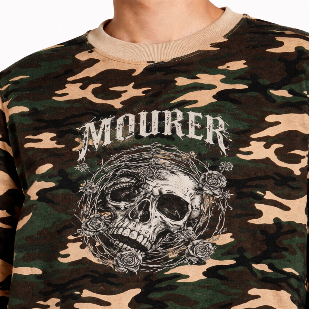 Long Sleeve camo waffle - BLINDNOPLAN