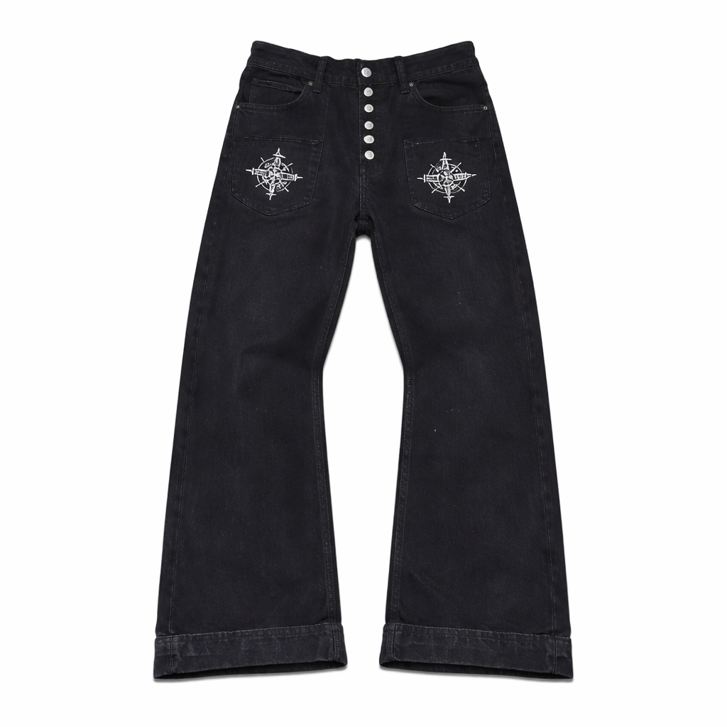 Jeans 2000s pocket black - DETW