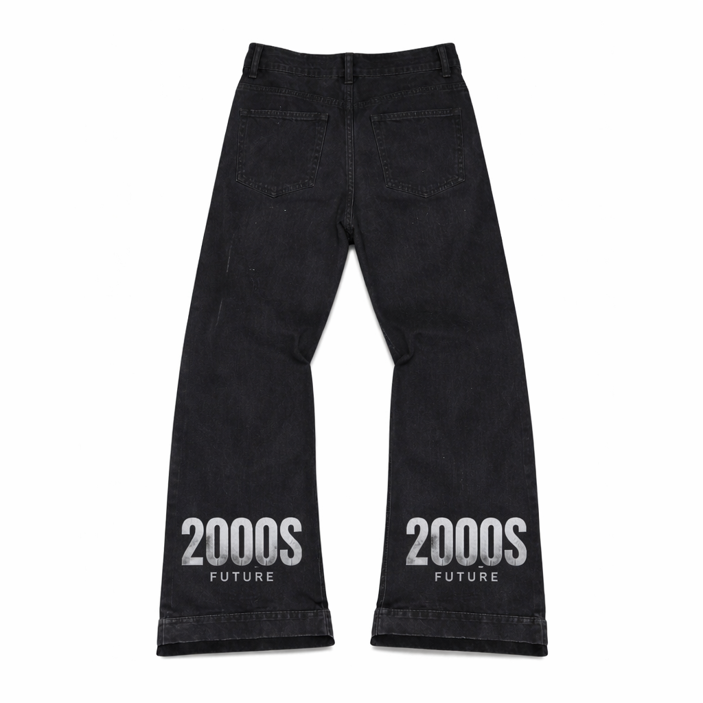 Jeans 2000s pocket black - DETW