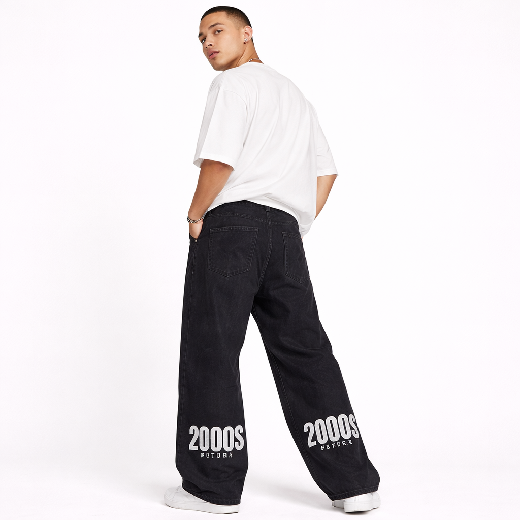 Jeans 2000s pocket black - DETW