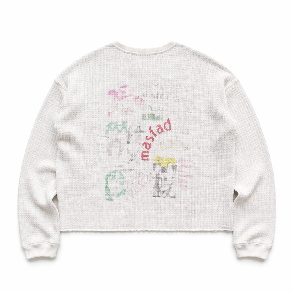 Long Sleeve Carlifornia Holiday Waffel - EROLE