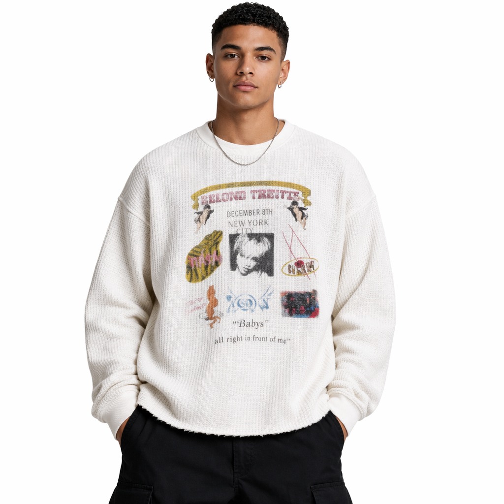 Long Sleeve Stranger Things Waffel - EROLE