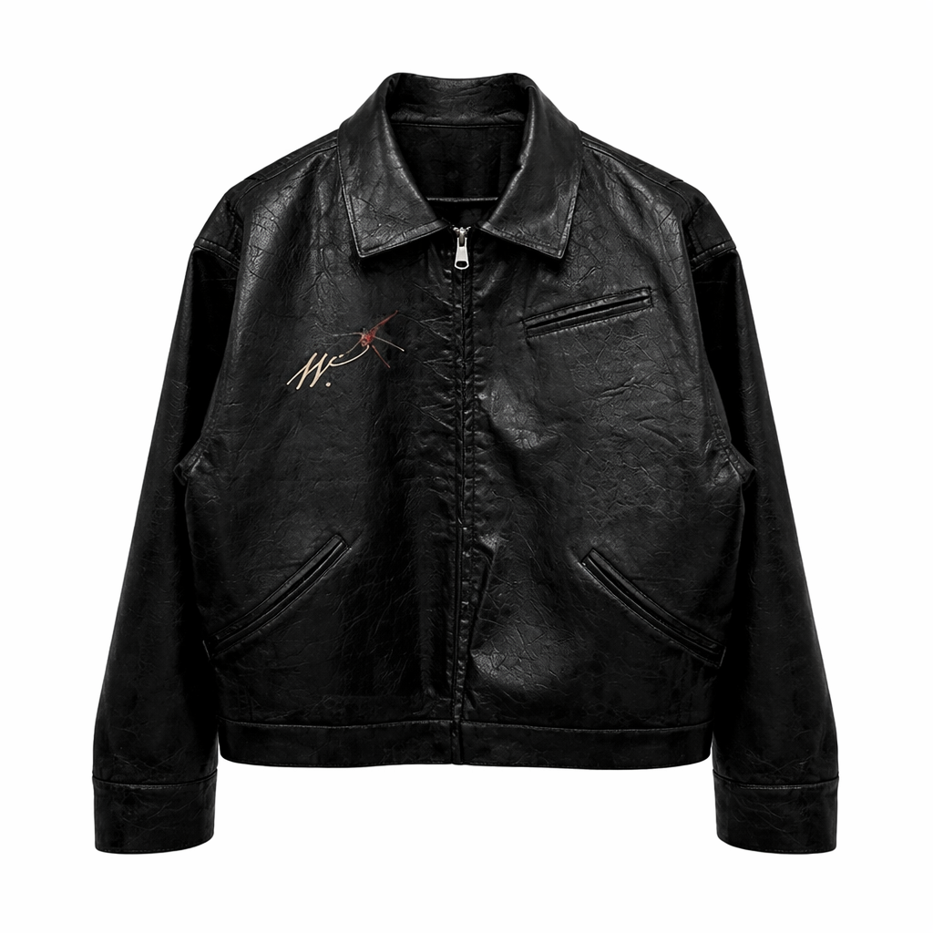 Leather Jacket Portait - WANNALAB