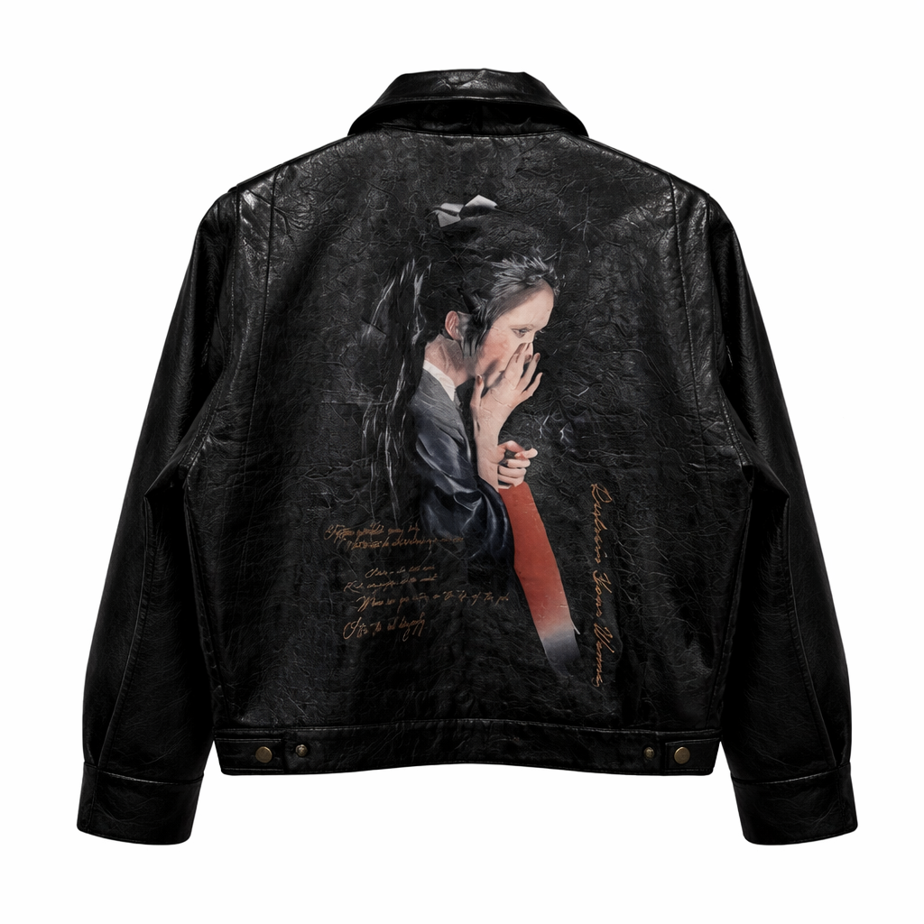 Leather Jacket Portait - WANNALAB