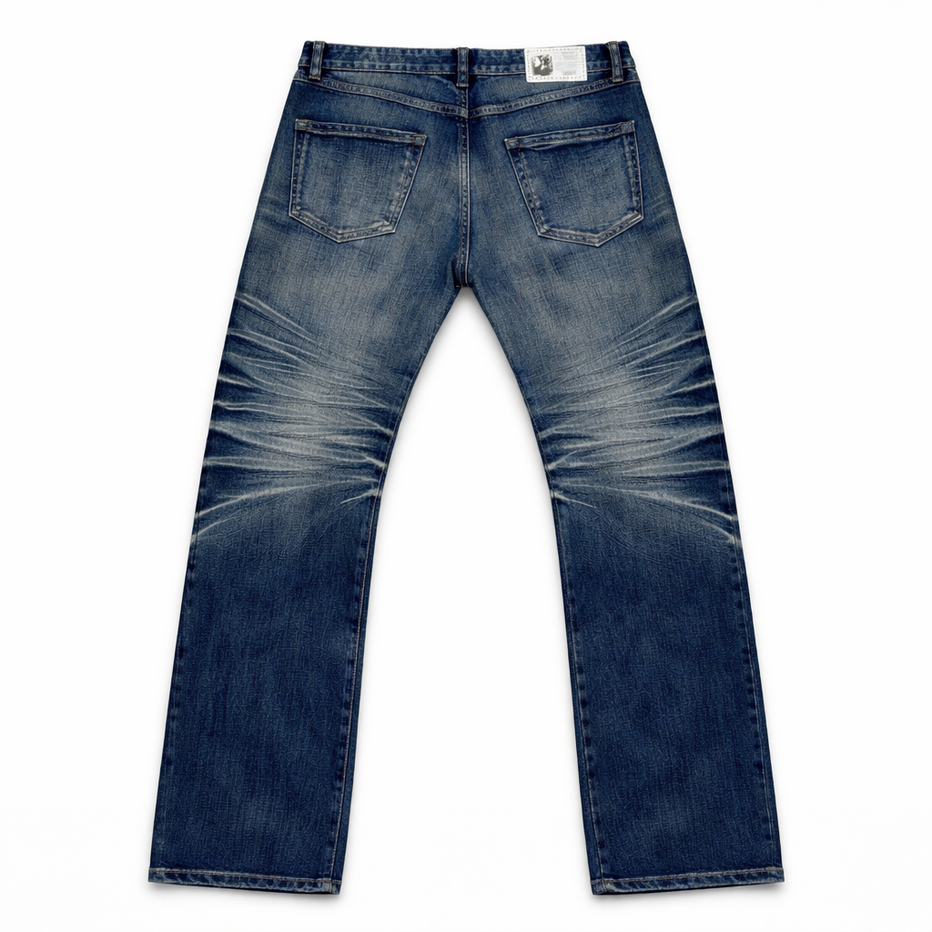 Jeans ice blue washed scimitar - NO E MOSEN