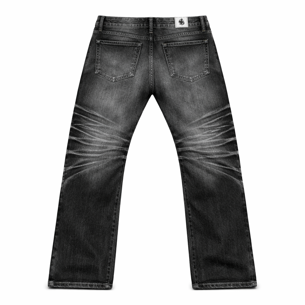 Jeans black washed scimitar - NO E MOSEN