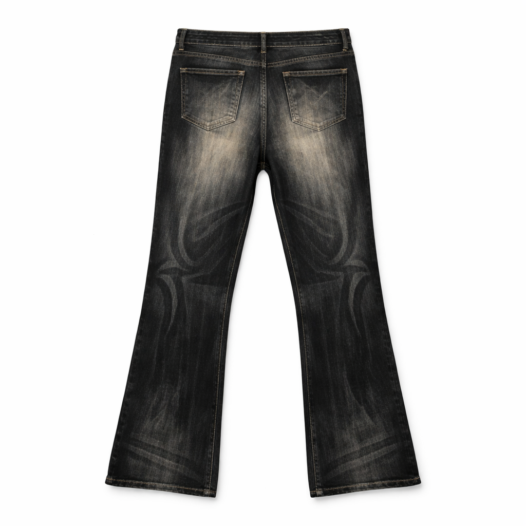 Jeans totem print - DETW