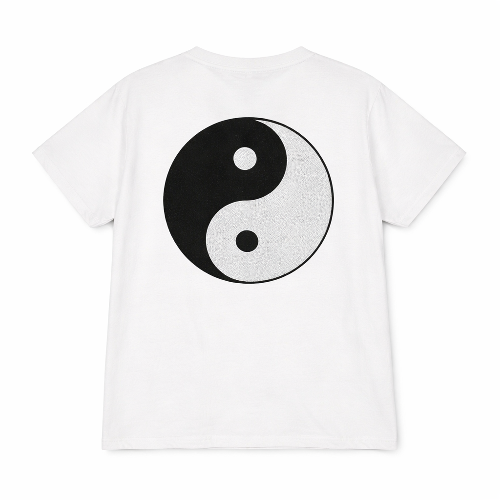T-Shirt rhinstone taichi - SANSLAWS
