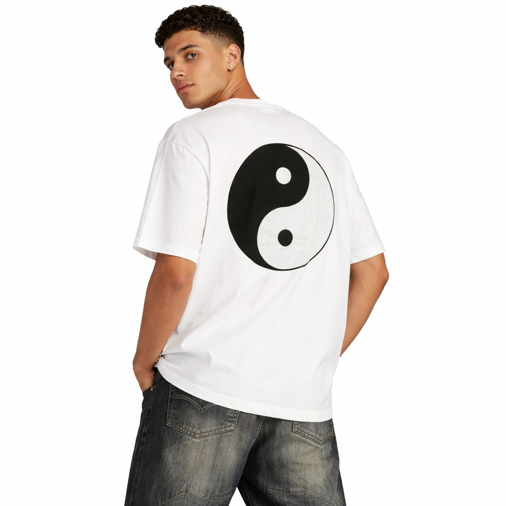 T-Shirt rhinstone taichi - SANSLAWS