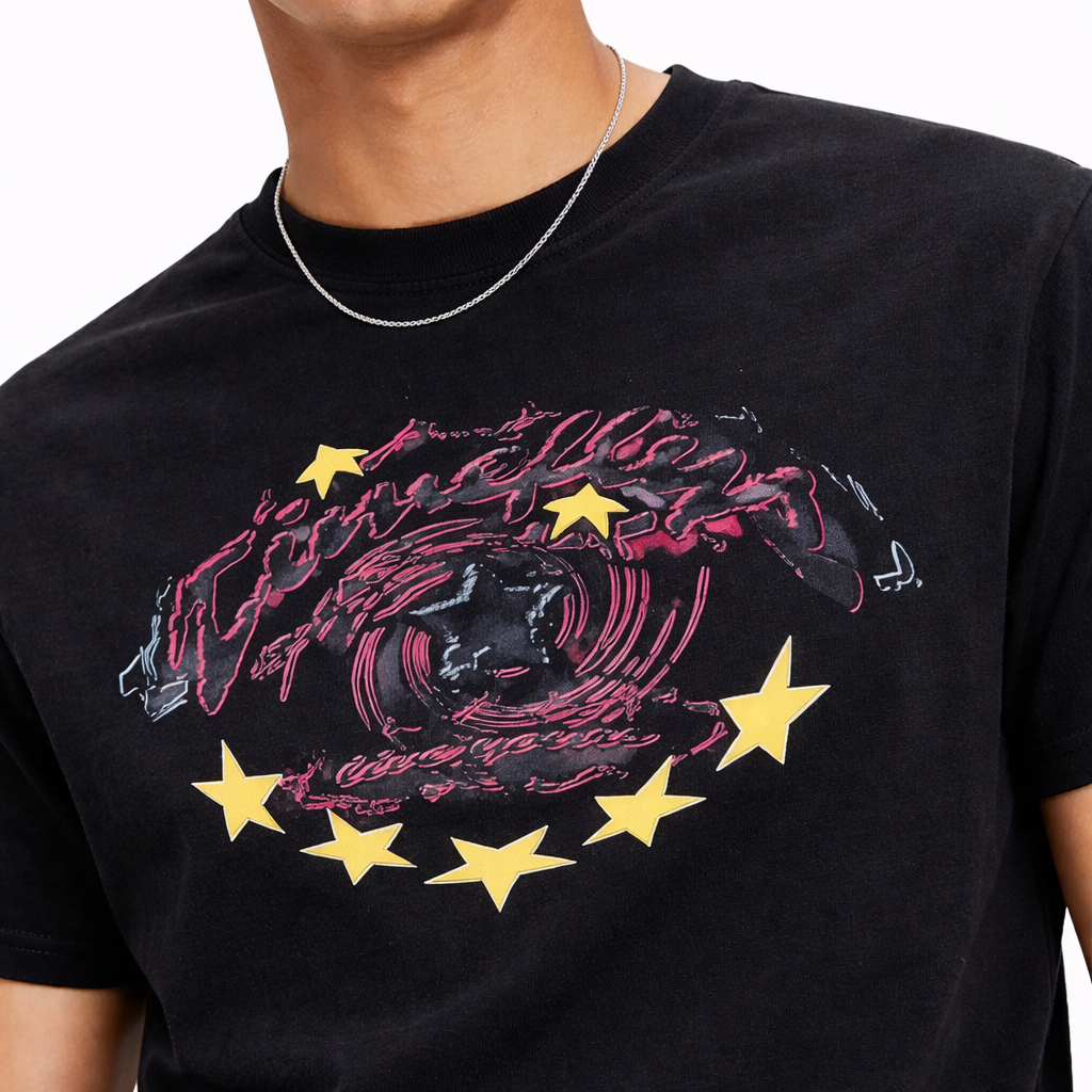 T-Shirt Timeflys black - Solitairwrld