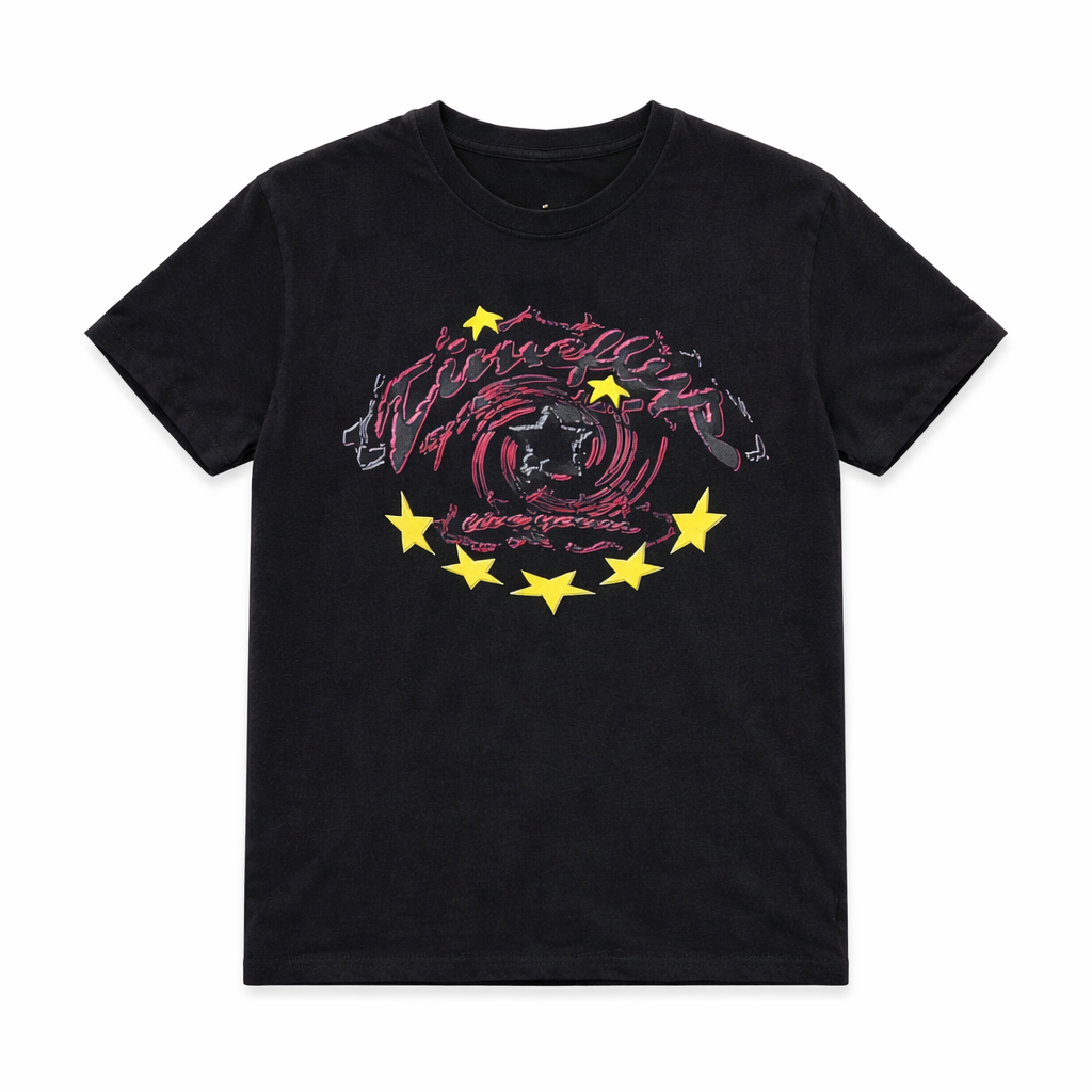 T-Shirt Timeflys black - Solitairwrld