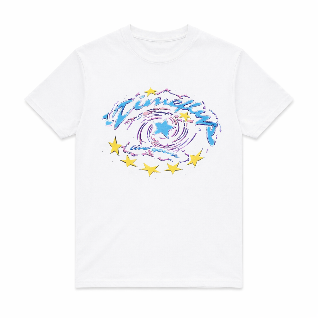 T-Shirt Timeflys White - Solitairwrld