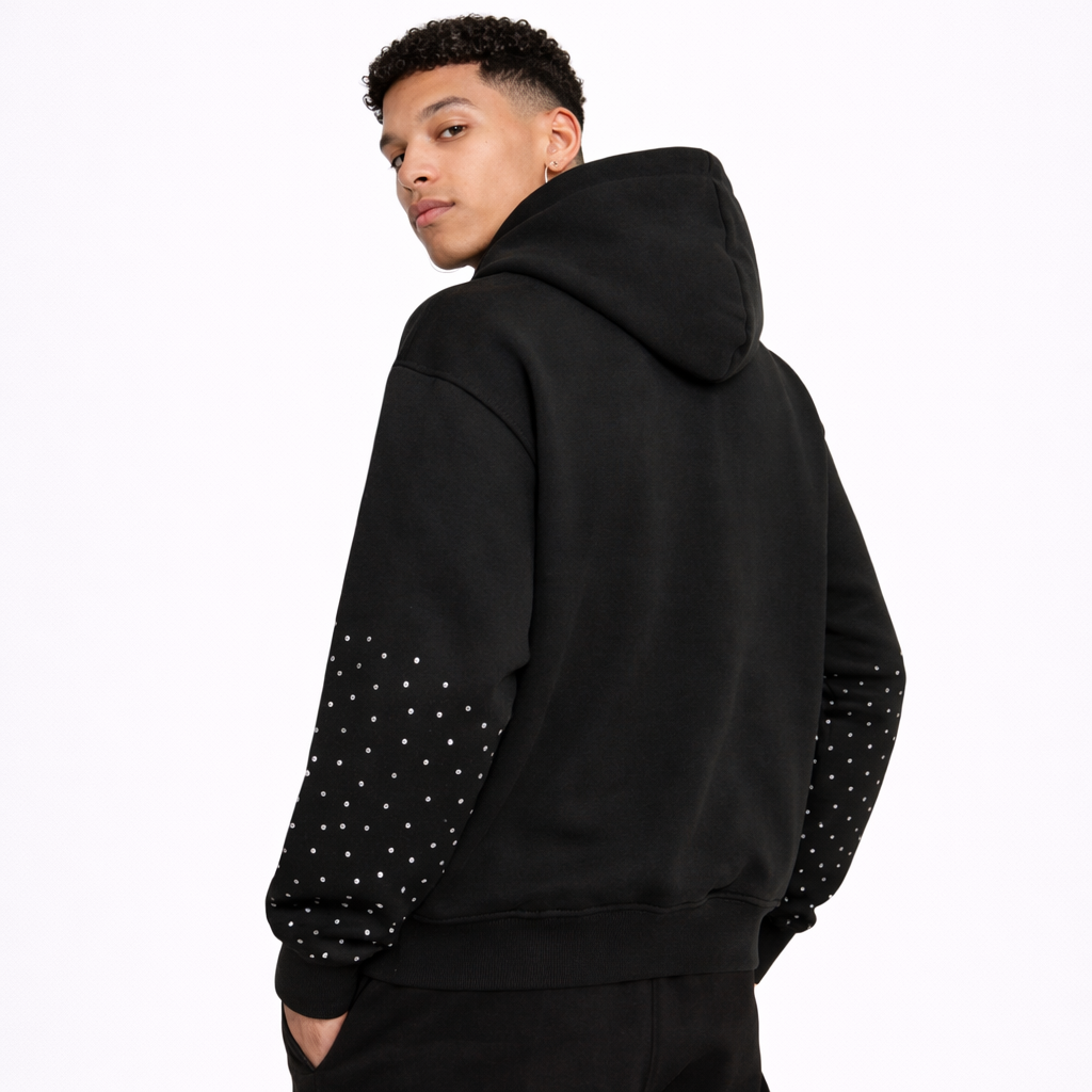Hoddie LDN Black - Solitairwrld