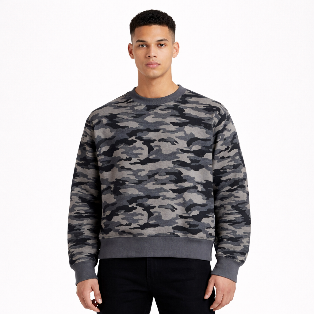 Sweater Camo Hell - Sonderzeichen