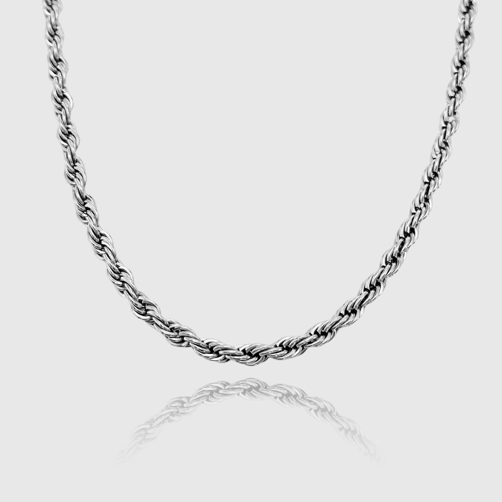 Rope Kette - Silber (4mm)