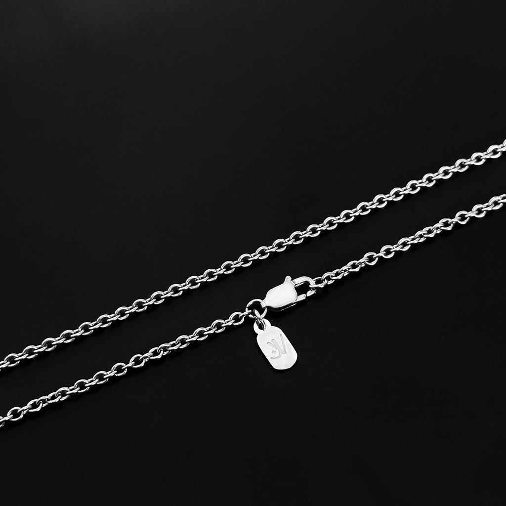 Flash Rolo Kette - Silber (2mm) - 50cm / 20'' - JVillion®