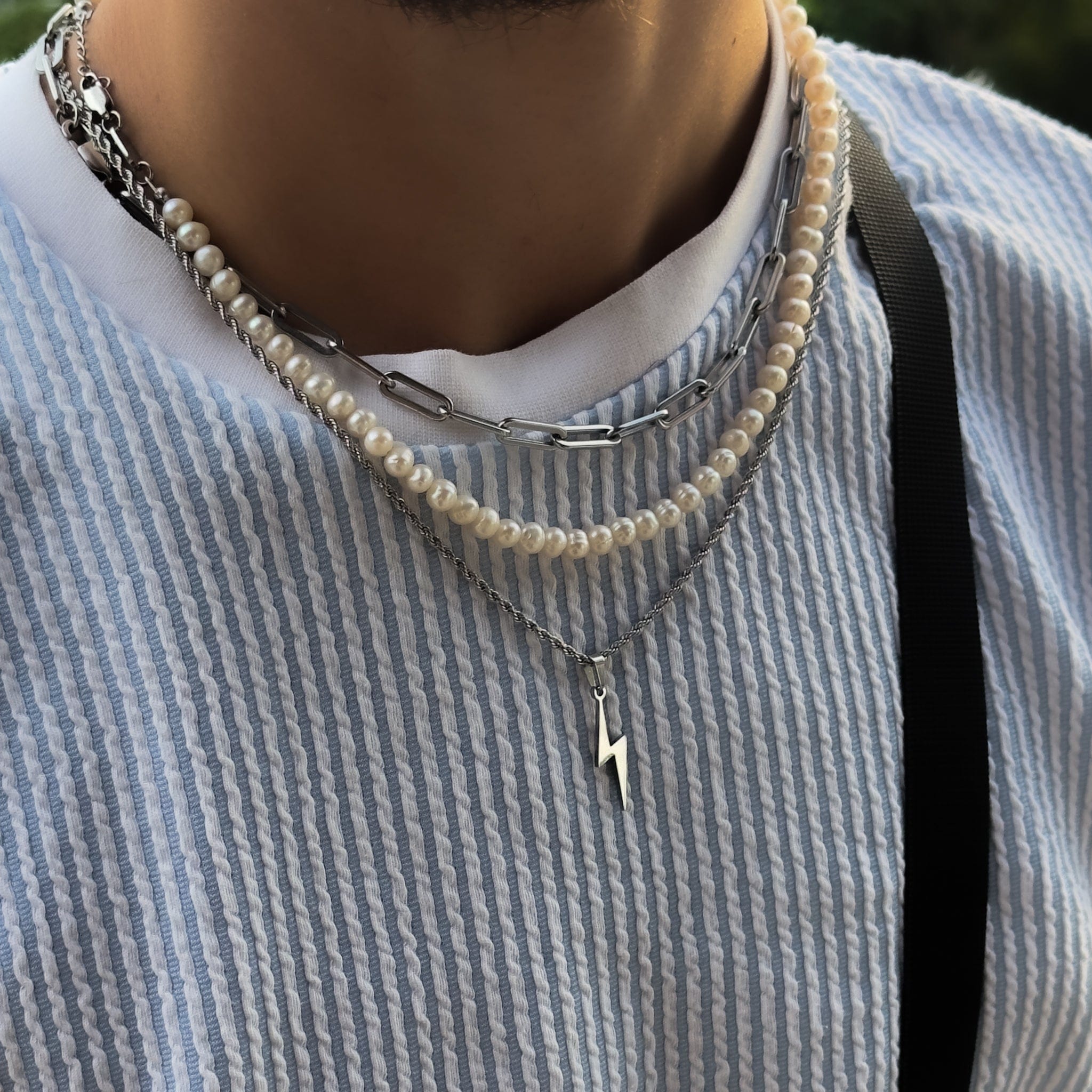 Flash Rope Kette - Silber (2mm) - 50cm / 20'' - JVillion®