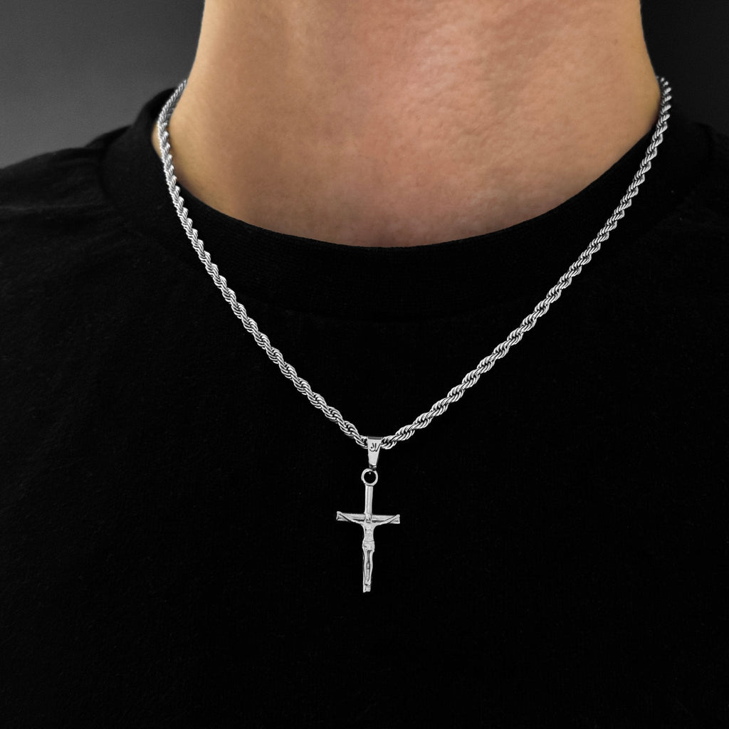 Jesus Cross Anhänger - Silber - Anhänger - Silber - JVillion®