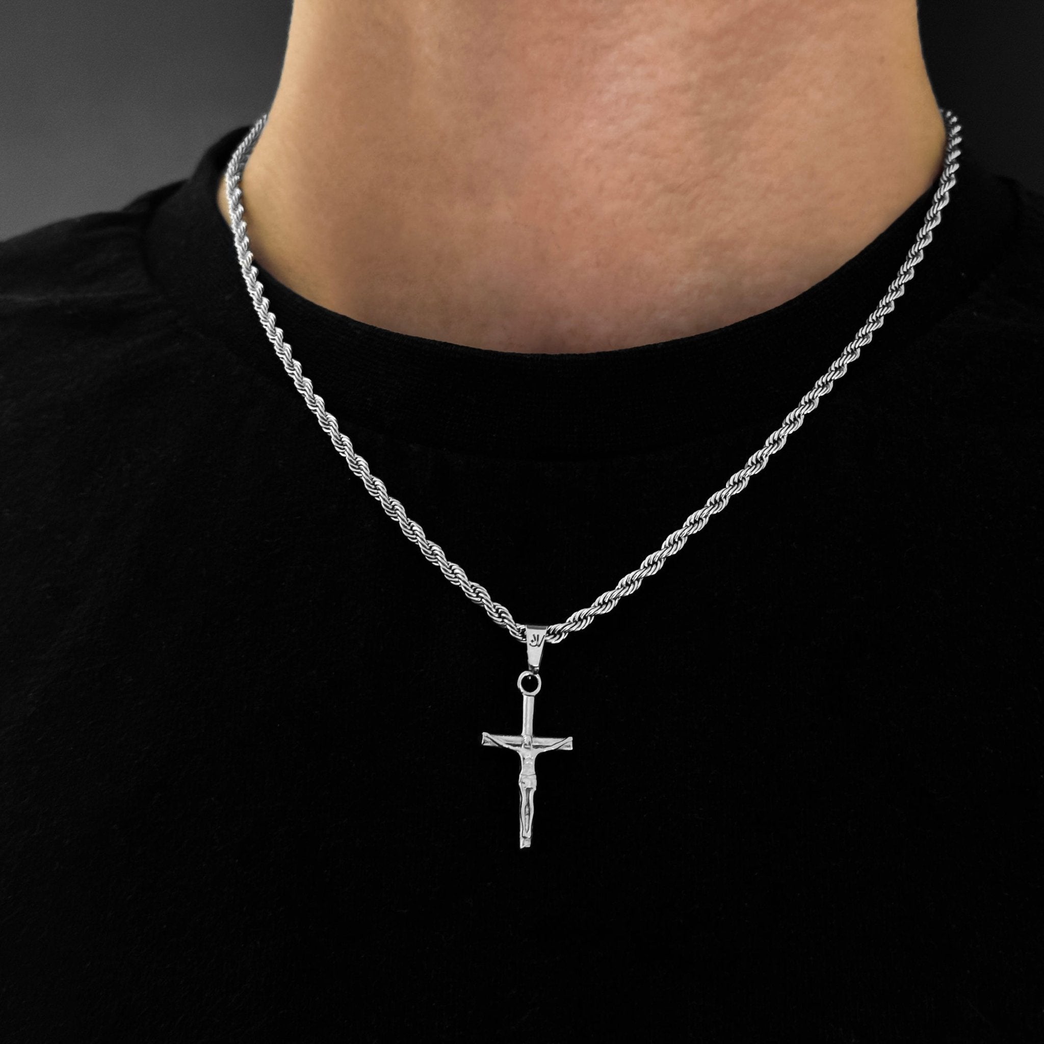 Jesus Cross Anhänger - Silber - Anhänger - Silber - JVillion®