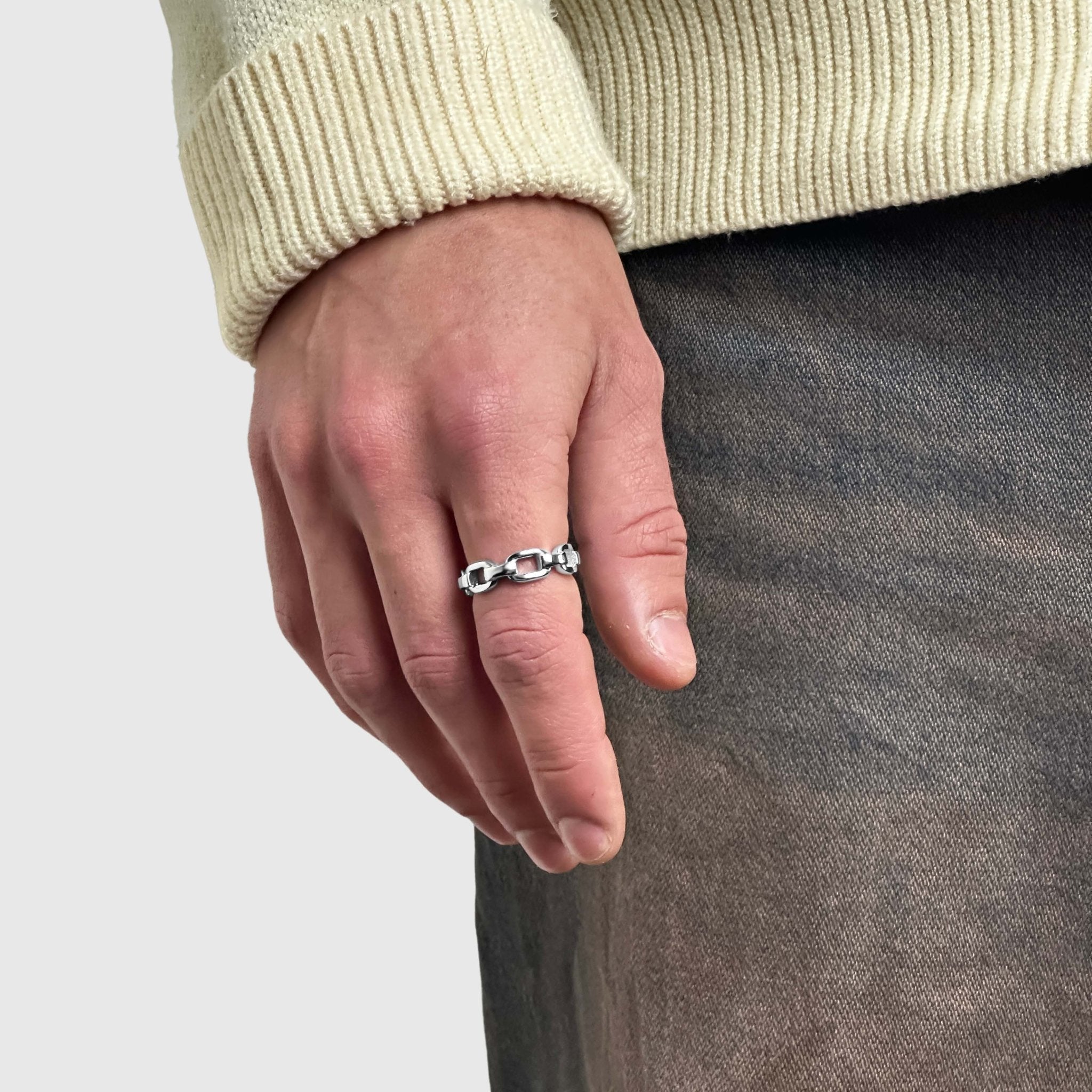 Paperclip Ring - Silber - Rings - S - 58mm - JVillion®