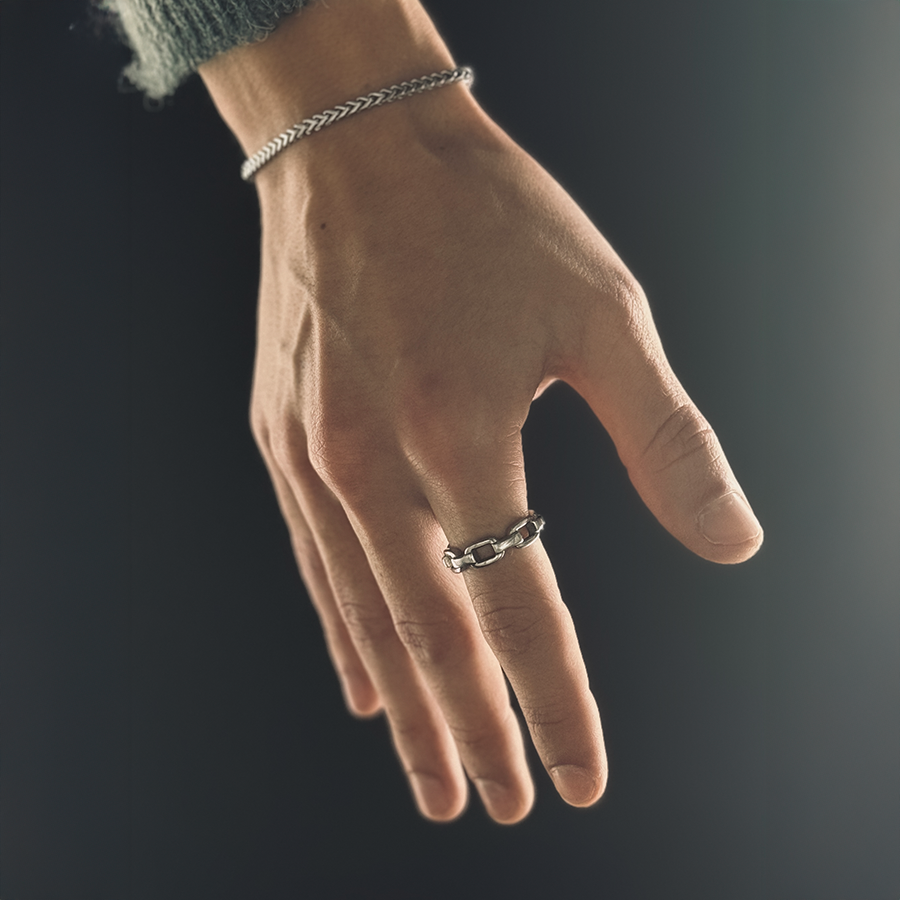 Paperclip Ring - Silber - Rings - S - 58mm - JVillion®