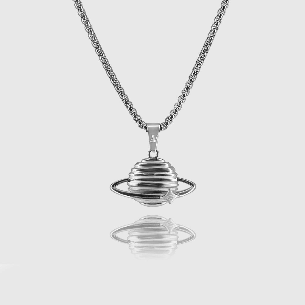 Planet Box Kette - Silber (2,5mm) - Ketten mit Anhänger - 50cm / 20'' - JVillion®