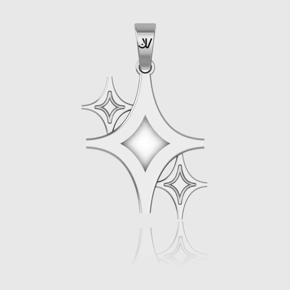 Star Anhänger Halskette Stainless Steel – Minimalist Jewelry Shot