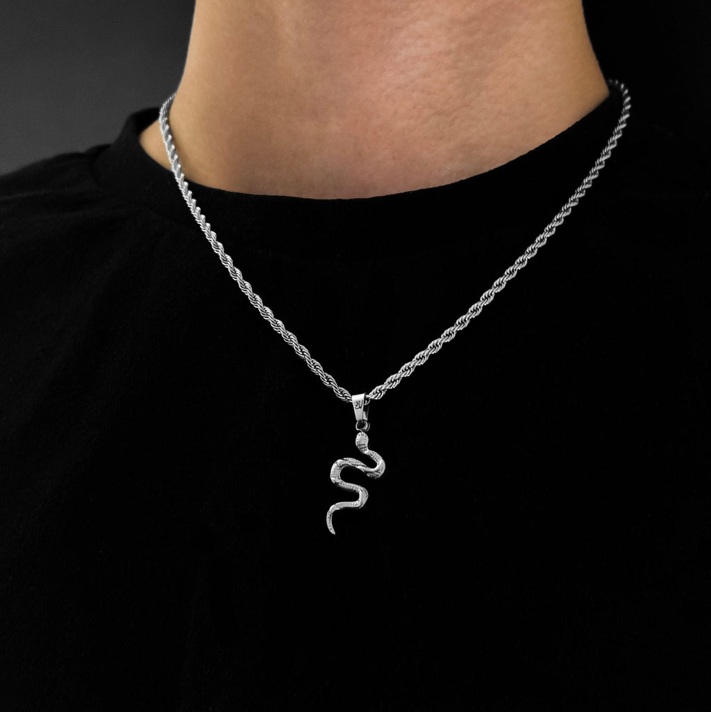 Viper Rope Kette - Silber (3mm) - 50cm / 20'' - JVillion®